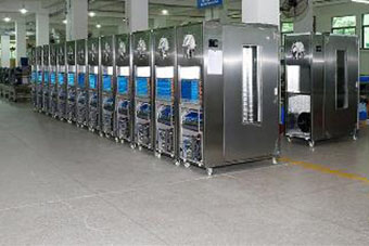 100櫃式食品脫水機生產線