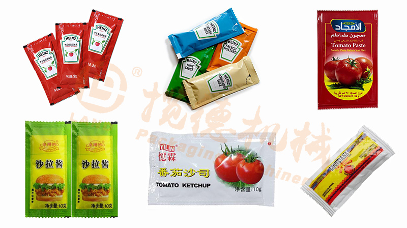 袋裝番茄醬包裝樣品 袋裝番茄醬包裝樣品